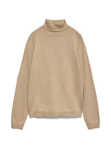 VMHAPPYGLITTER LS ROLLNECK PU