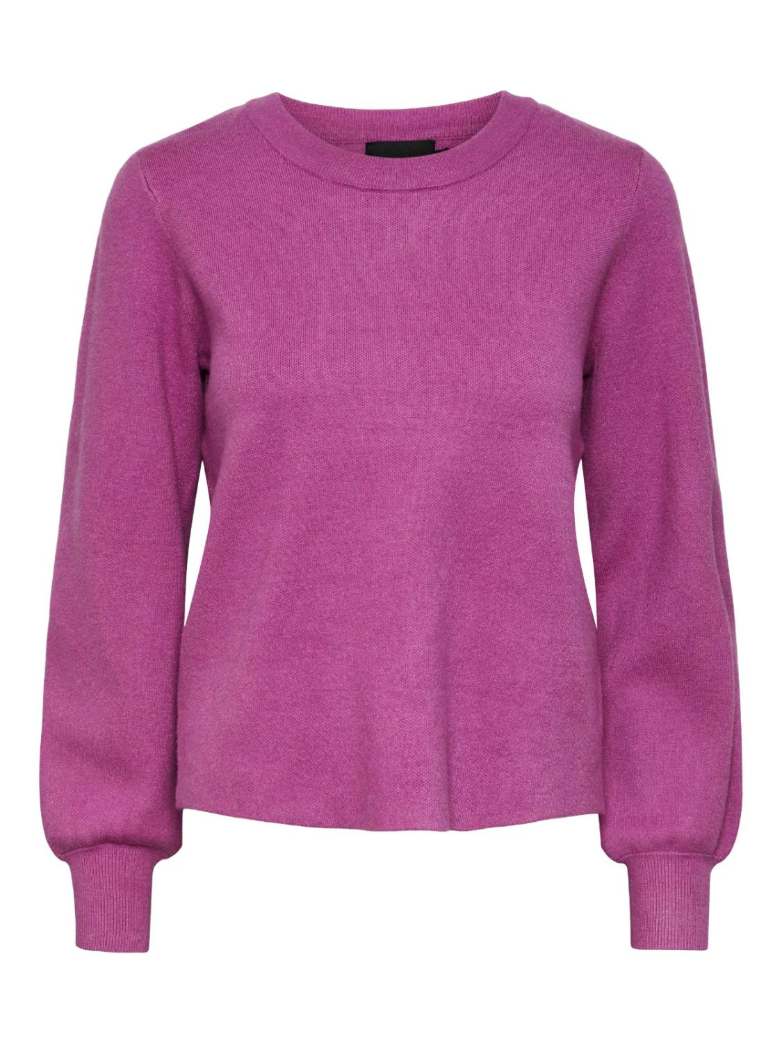 PCJENNA  LS O-NECK KNIT NOOS