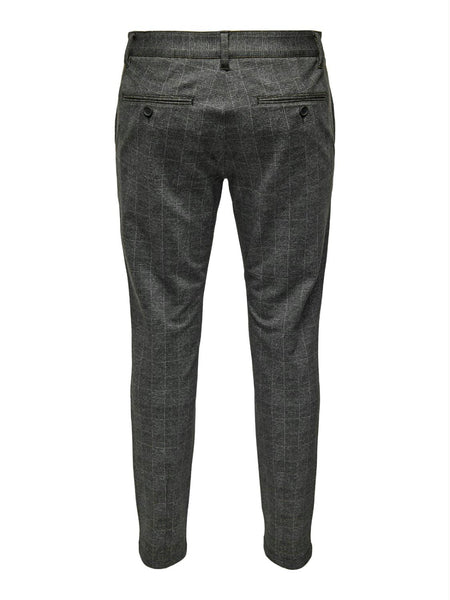 ONSMARK CHECK PANTS HY 9887 N