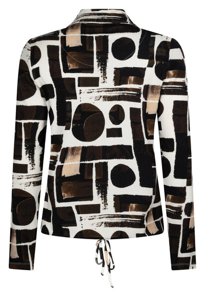 Luxury print blouse 235 maria