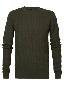 Knitwear R neck M-3030-KWR232