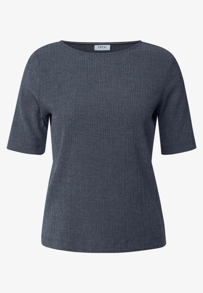 TOS Crepe Structure T-Shirt