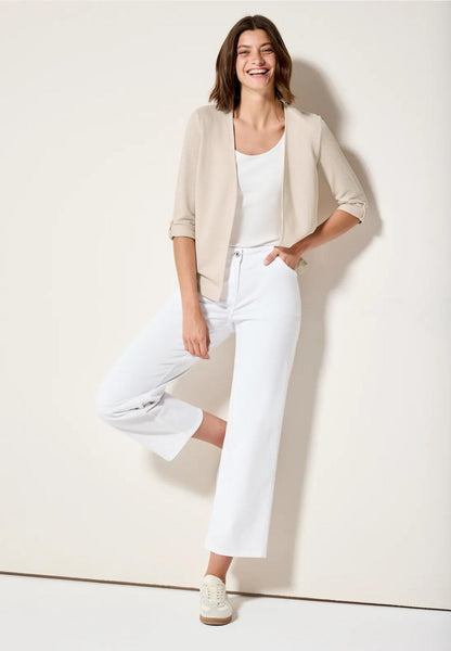 Open Crepe Jacket