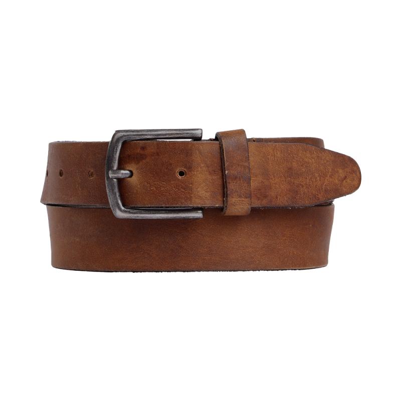 Brede heren riem naturel