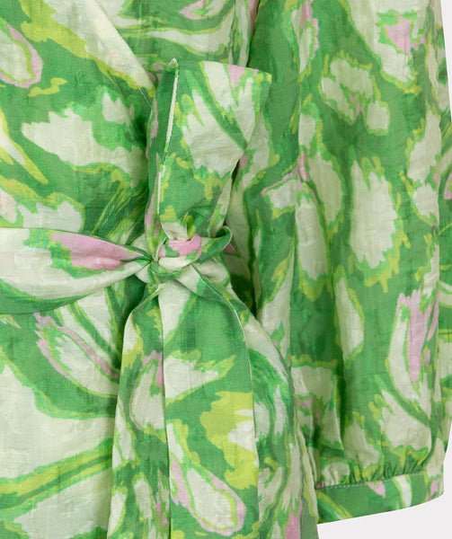 Blouse wrap Floral Treasure