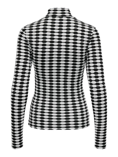 ONLTENNA L/S HIGHNECK CUTOUT