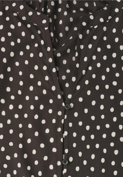 LTD QR Splitneck blouse w but