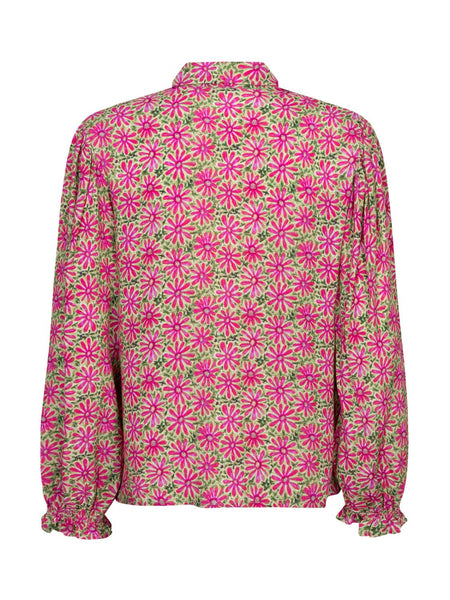 Blouse Alyssa pink flower