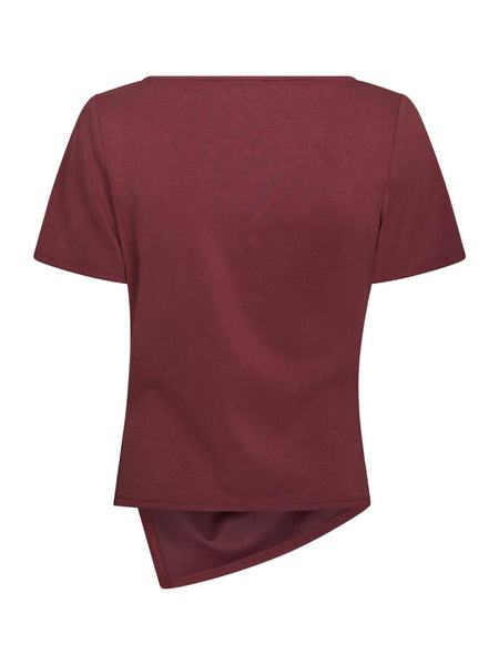 Rasmine soft blouse wine