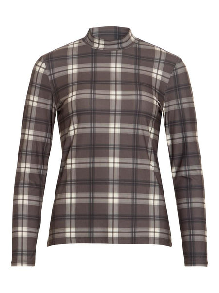 VILEOA L/S HIGH NECK TOP - NO