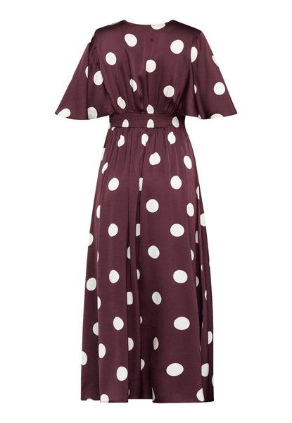 Dress gisela-dr34 deep bordeau