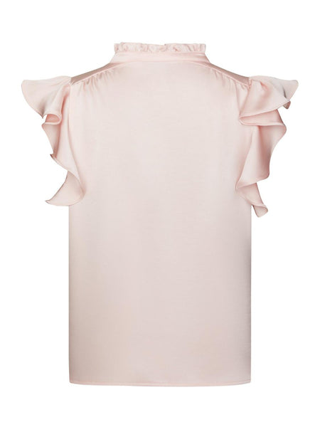 Stella sateen blouse pink