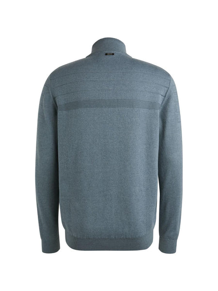 Half zip collar cotton bonded