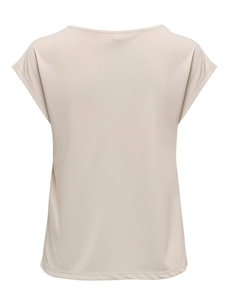 ONLFREE LIFE S/S MOD.V-NECK T
