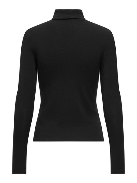 ONLGLAMOUR L/S ROLL-NECK TOP