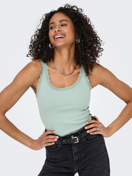 ONLSARA SHARAI LACE TANK TOP