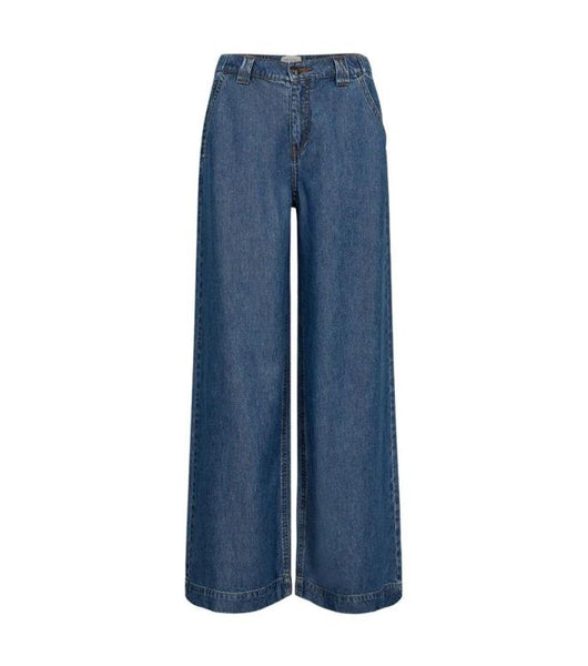 FQmilo pants medium blue denim