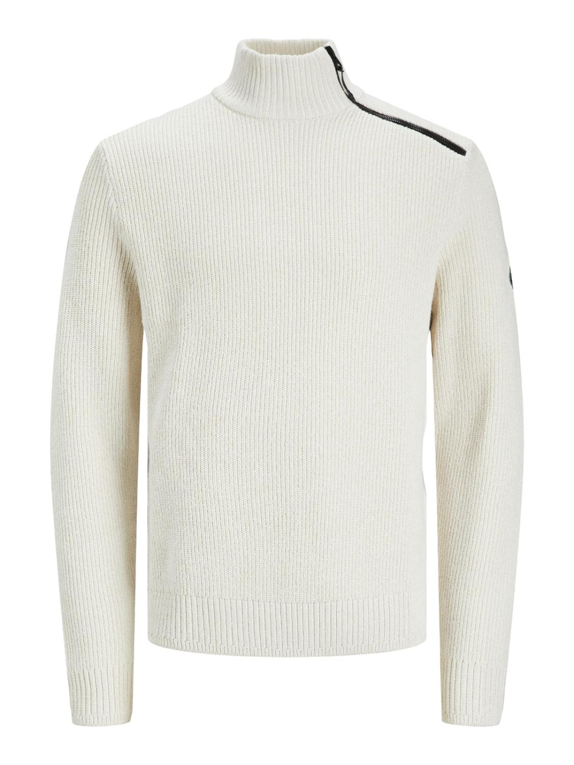JCOFILO WINTER KNIT HALF ZIP