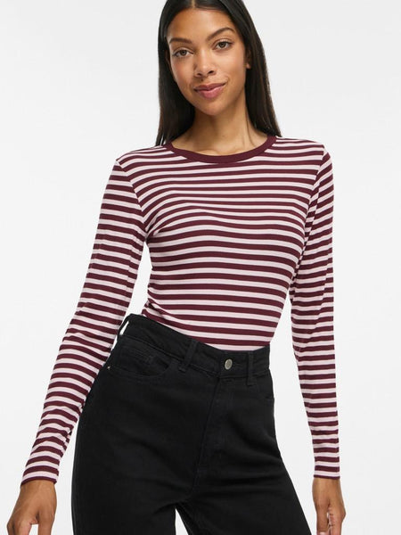 VIAVERA O-NECK L/S TOP