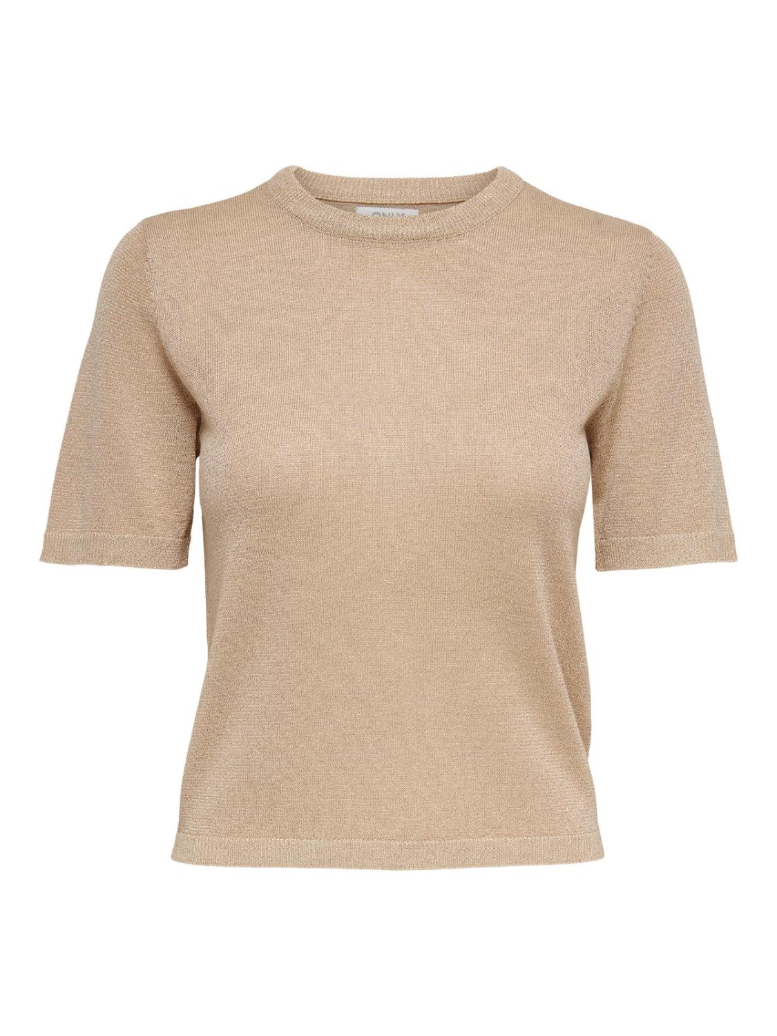 ONLSERENA S/S GLITTER PULLOVE