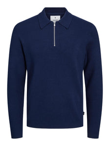 JPRBLASTALL KNIT HALF ZIP