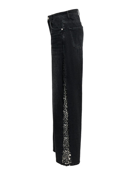 ONLALANIS HW WIDE LACE DNM MA