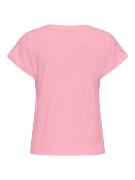 ONLFREE LIFE S/S V-NECK LACE