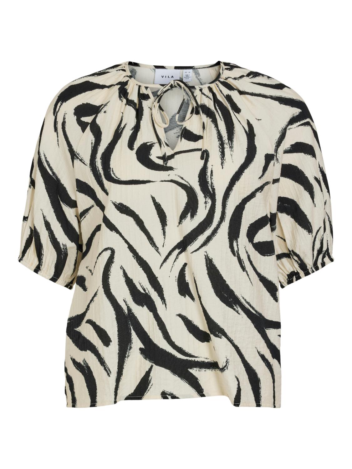 VICLO 2/4 V-NECK TOP - NOOS