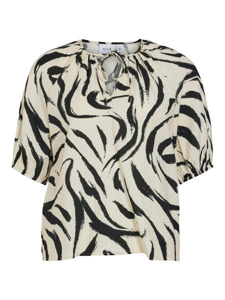 VICLO 2/4 V-NECK TOP - NOOS