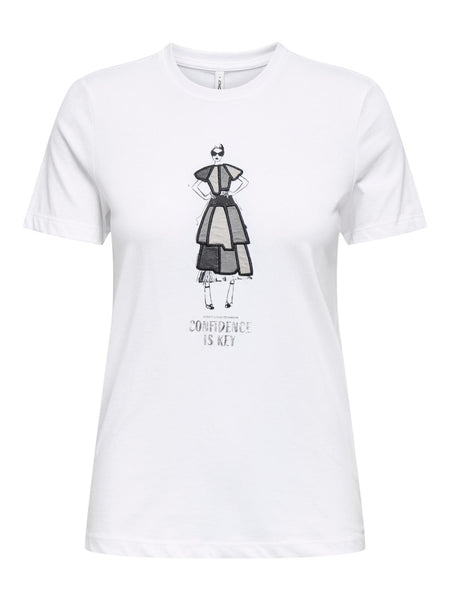 ONLEMMA LIFE REG S/S LADY TOP