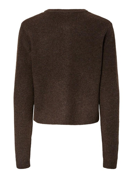 PCSILLY LS O-NECK KNIT CARDIG