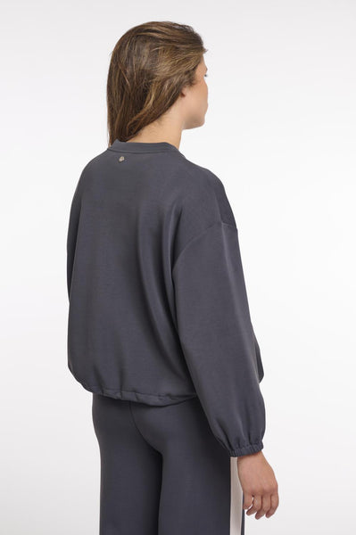 Balloon sleeve jacket with fro