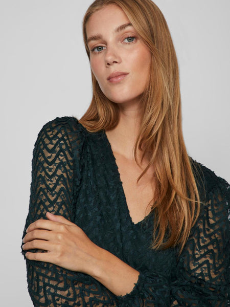 VIFARY V-NECK L/S TOP