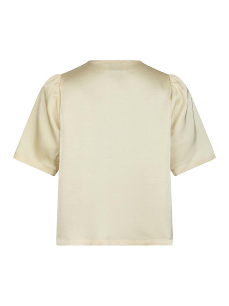 Largo sateen blouse yellow
