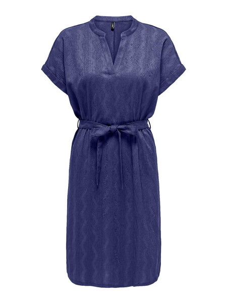 ONLDIA S/S V-NECK DRESS CS JR