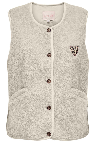 ONLBABY LIFE TEDDY VEST PNT C