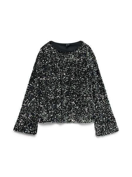VMBELLA LS BOATNECK SQ TOP JR