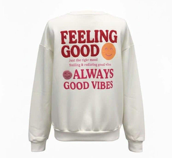 ONLDAZE L/S O-NECK TERRY PRIN