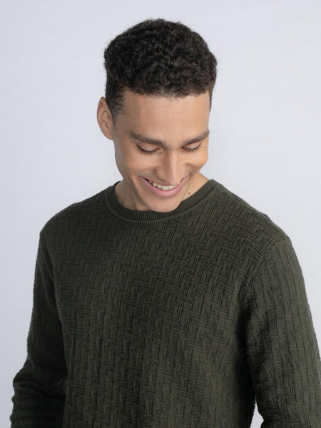 Knitwear R neck M-3030-KWR232