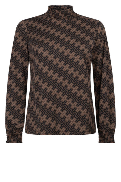 Printed travel blouse 235Fiona