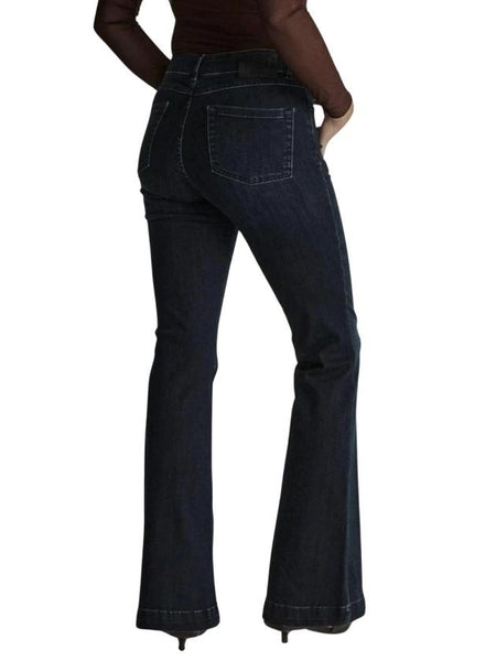 Jade denim blue black
