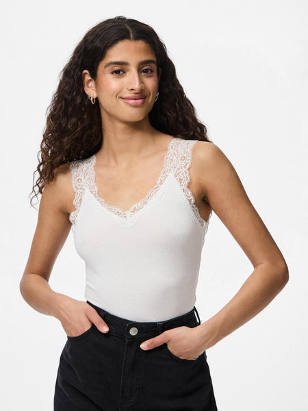 PCBARBERA LACE TOP NOOS