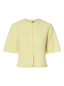 PCSILLY SS O-NECK KNIT CARDIG