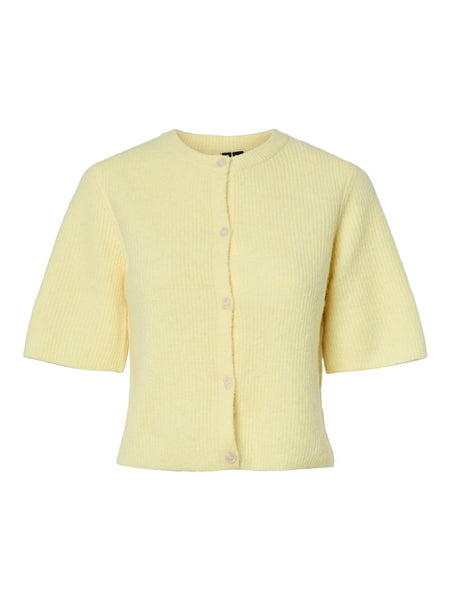 PCSILLY SS O-NECK KNIT CARDIG