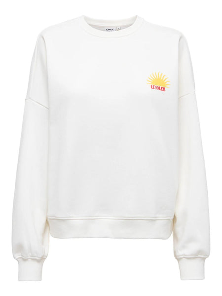 ONLLINY L/S O-NECK PRINT CS S