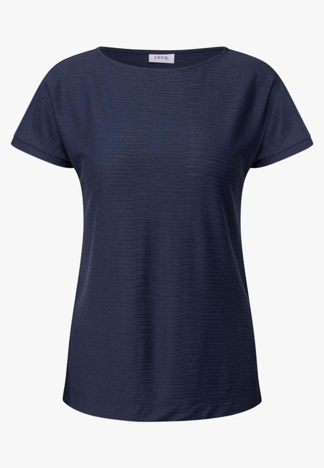 TOS Solid Structure T-Shirt