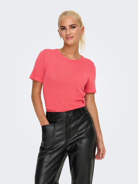 ONLEFFIE SS O-NECK KNT