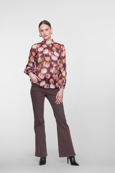 Jeans flair lurex