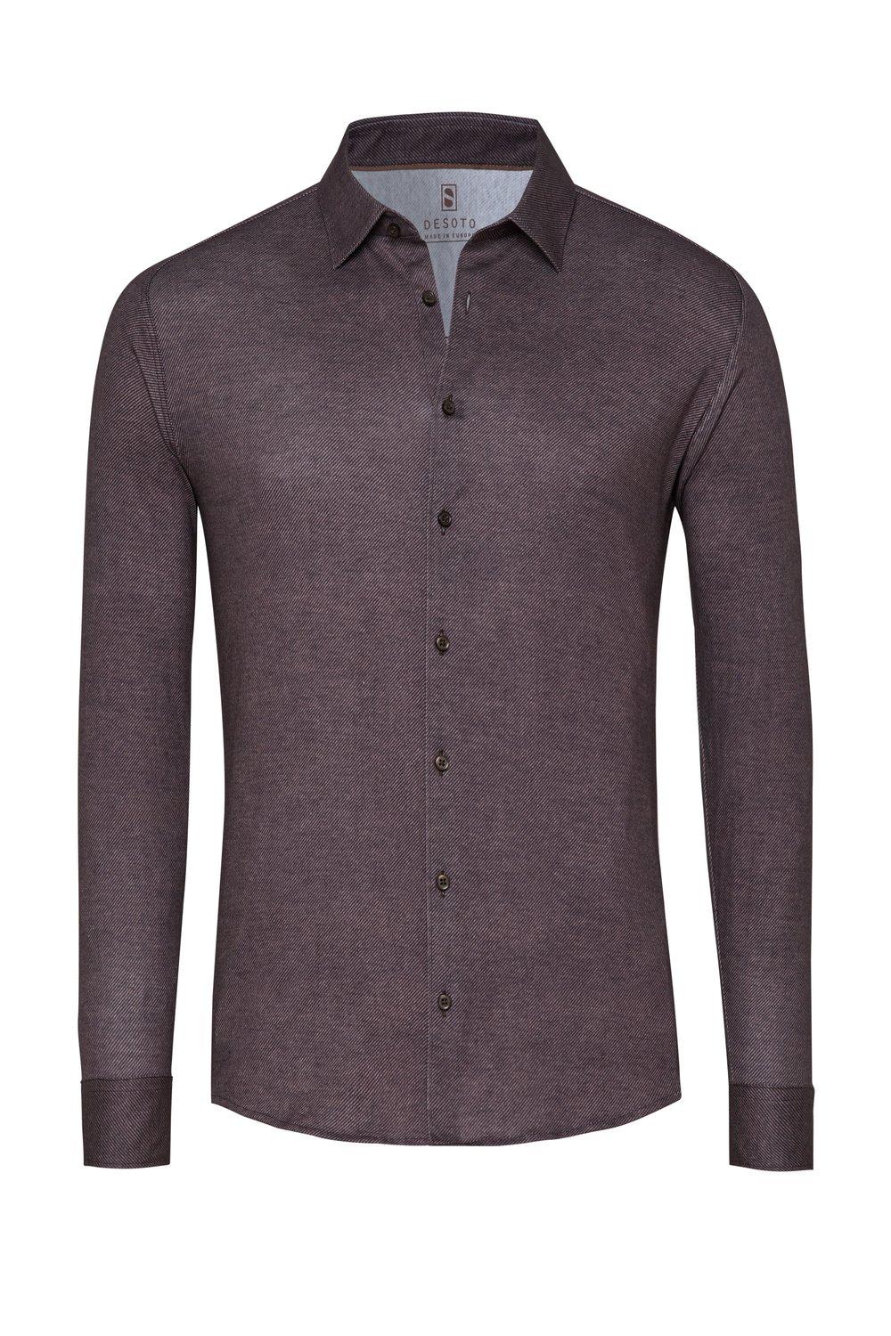 Shirt casual kent chocolate