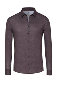 Shirt casual kent chocolate